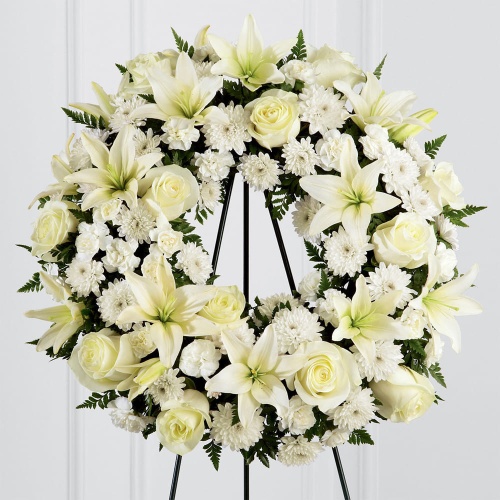 Живой венок 017